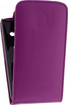 Xccess Leather Flip Case Huawei Ascend Y300 Purple