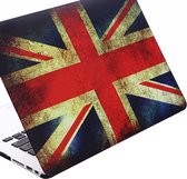 Apple MacBook Air 11 (2010-2016) Case - Mobigear - Design Serie - Hardcover - Vintage Britse vlag - Apple MacBook Air 11 (2010-2016) Cover