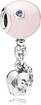 Pandora Hangbedel zilver Elephant and Pink Balloon 797239EN160