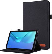 Case2go - Tablet hoes geschikt voor Huawei M5 Lite 8.0 - Book Case met Soft TPU houder - Zwart