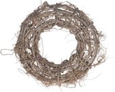 Kransen - Root Wreath Raw 39x15cm White-wash