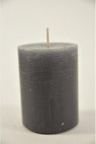 Kaarsen - Kaars Rustiek 80/60mm Anthrazit