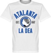 Atalanta Bergamo Established T-Shirt - Wit - 5XL