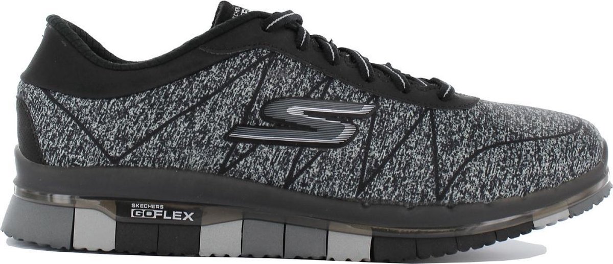 opdagelse kant besejret Skechers Go Flex Ability 14011-BKGY Dames Sneaker Sportschoenen Schoenen  Zwart - Maat... | bol.com