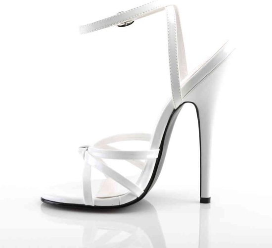 Devious Talons hauts -44 Chaussures- DOMINA-108 US 13 Blanc