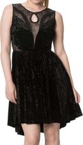 Banned Korte jurk -XS- SHADOW ANGEL Zwart