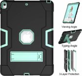Apple iPad Air 10.5 (2019) Built in Kickstand Armor hoes - Mint Groen