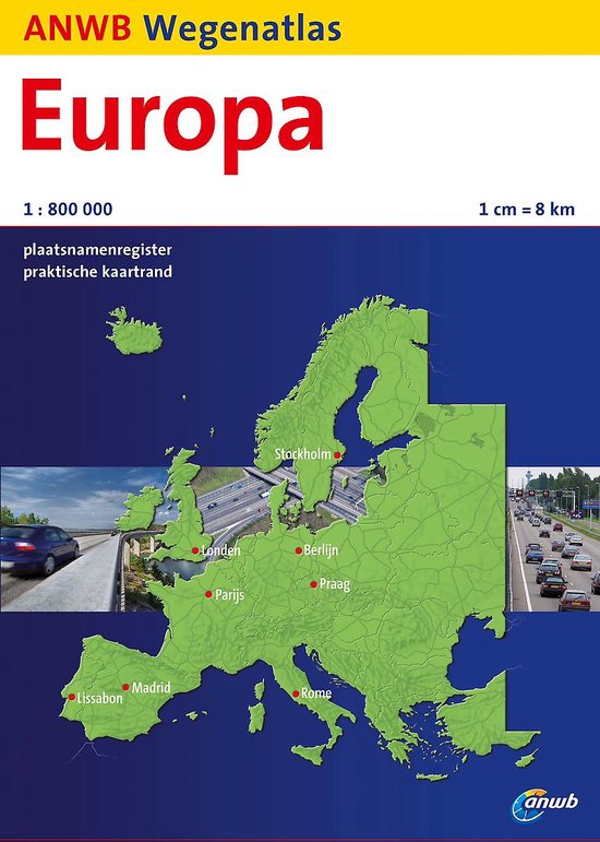 ANWB wegenatlas - Europa 2016 - cover