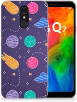 LG Q7 Silicone Back Cover Space