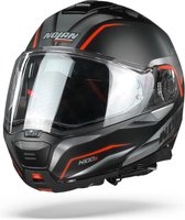 Nolan N100-5 Balteus 42 Flat Black Red Systeemhelm - Motorhelm - Maat XXL