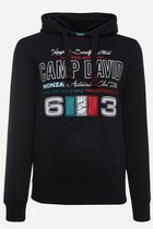 Camp David ® hoodiesweater "Italiaans kampioenschap", zwart