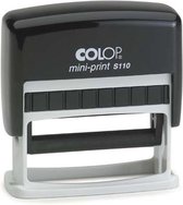 Colop Printer S110 Blauw - Stempels - Stempels volwassenen - Gratis verzending