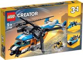 LEGO Creator Set de construction L’hélicoptère à double hélice 3-en-1 31096 (569 pièces)