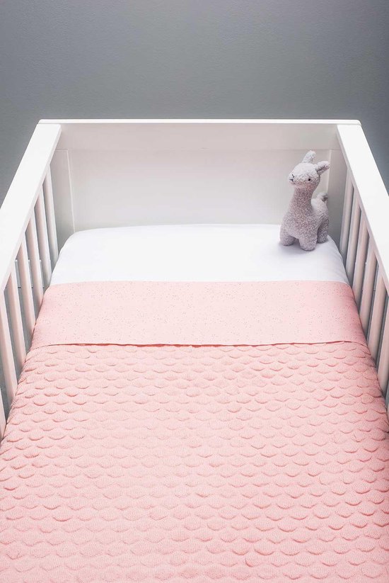 Laken 75x100cm Mini dots blush pink