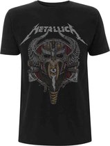 Metallica - Viking Heren T-shirt - S - Zwart