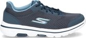 Skechers Go Walk 5 Qualify Heren Sneakers - Blauw - Maat 43