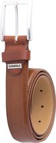 Leren heren riem - cognac bruin