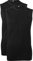 Alan Red Singlets Montana (pack de 2) - Col rond - noir - Taille S