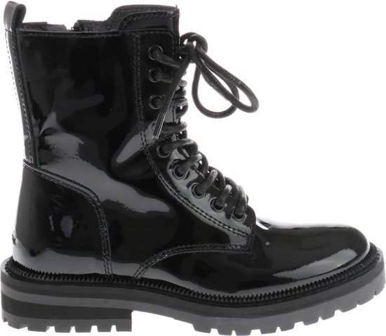 bol.com | Hip Meisjes Veterboots H1686 - Zwart - Maat 35