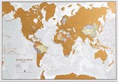 Kras de Wereld® - Engelse uitvoering met luxe afwerking - Maps International