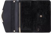 Mobilize - iPhone 7 Hoesje - Velvet Clutch Case Zwart