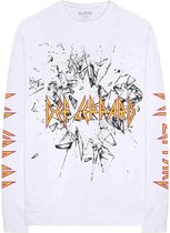 Def Leppard Longsleeve shirt -M- Shatter Wit