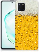 Geschikt voor Samsung Galaxy Note 10 Lite Siliconen Case Bier