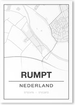Poster/plattegrond RUMPT - A4