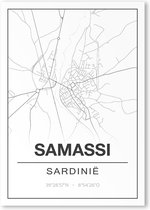 Poster/plattegrond SAMASSI - A4