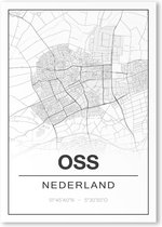 Poster/plattegrond OSS - A4