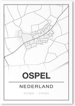 Poster/plattegrond OSPEL - 30x40cm