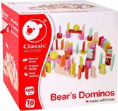 Domino Ours du Classic World , 109 pcs. Dimensions de l'emballage: 20 x 20 x 16 cm