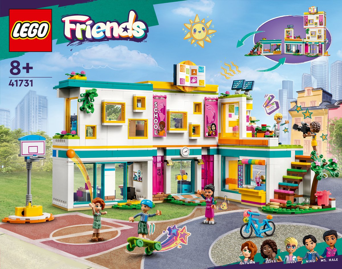 LEGO Friends Heartlake Internationale school Speelgoed met 5 Minipoppetjes -41731 — afbeelding 22