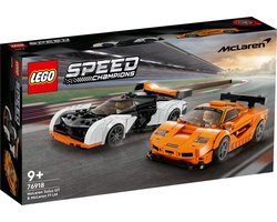 foto van LEGO Speed Champions McLaren Solus GT & McLaren F1 LM Set - 76918