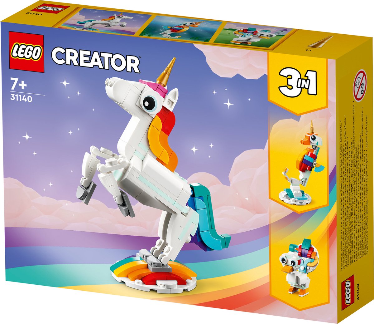 LEGO Creator 3in1 Magische Eenhoorn Speelgoed Set - 31140 — afbeelding 18