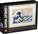 Boîte LEGO Art Hokusai 'La Grande Vague' mosaïque. Dimensions 39x52cm.
