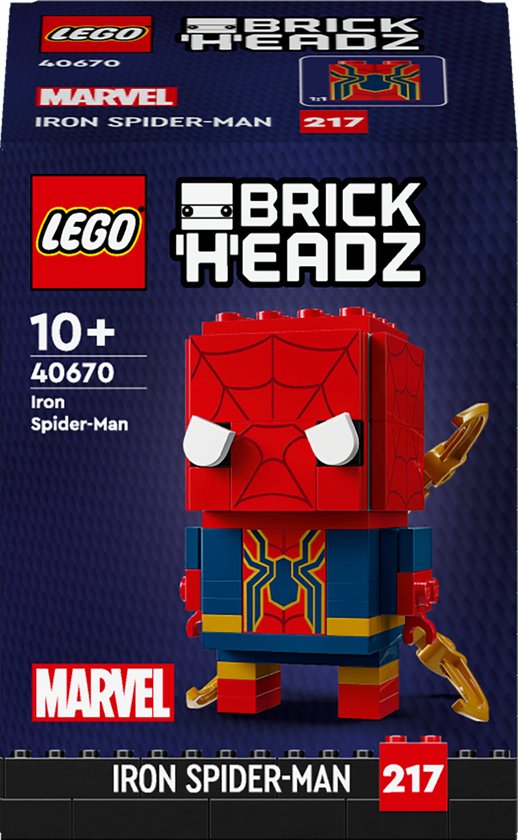 LEGO Brickheadz 40670 - Marvel Iron Spider-Man