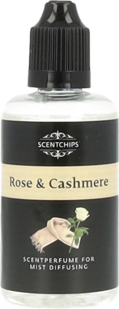 Goedkoopste Scentchips® Roos & Kasjmier - Geurolie Voor Aromadiffuser - Geurolie Voor Oliebrander - Etherische Olie - Essentiele Olie - Etherische Olien - 475ml