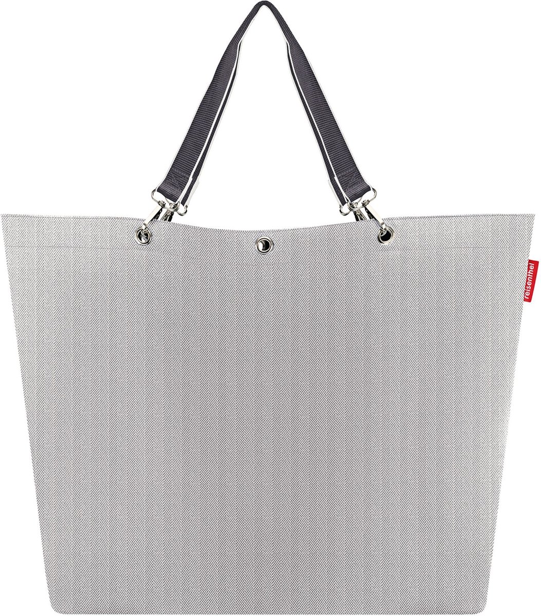Reisenthel Shopper XL Strandtas - Shopper - 35L - Herringbone Grijs