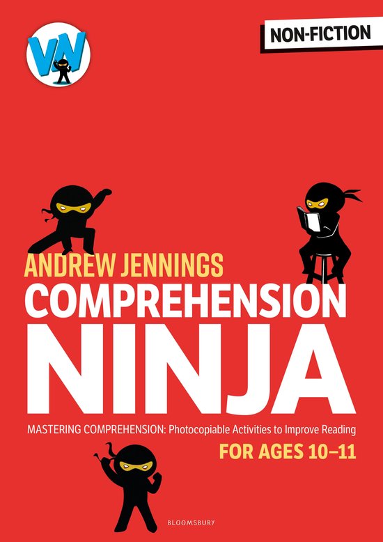 Comprehension Ninja for Ages 1011 NonFiction Comprehension w ... - cover