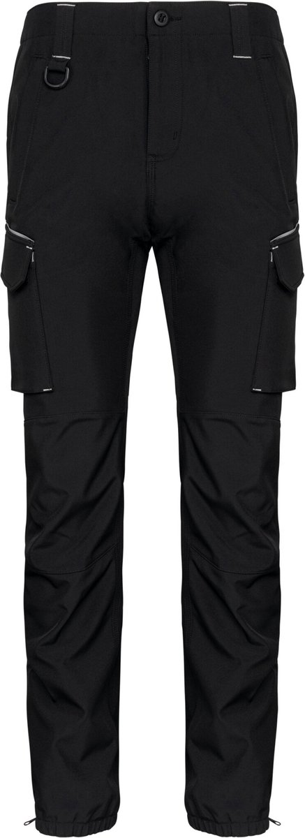 WK. Designed To Work Heren softshell pantalon WK750 - Black - XL