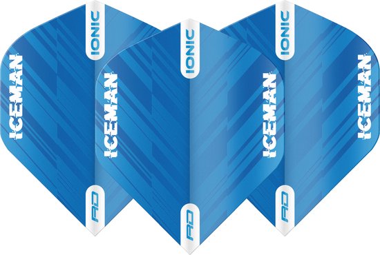 RedDragon Gerwyn Price Ionic Dartflights - Blauw van Reddragon — afbeelding 2