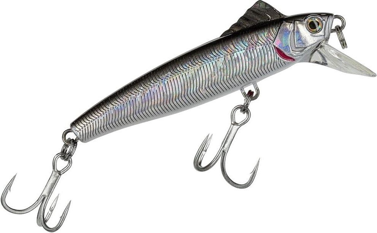 HD Minnow 90 Baitfish Series Col. Silver Bait - Realistisch ontwerp voor roofvissen