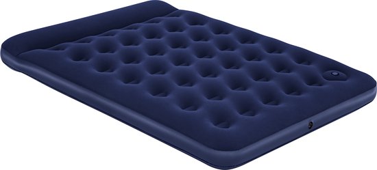 Bestway Aeroluxe 203x152x28cm Dubbel Campingmatras Blauw 203x152x28cm van Bestway — afbeelding 4
