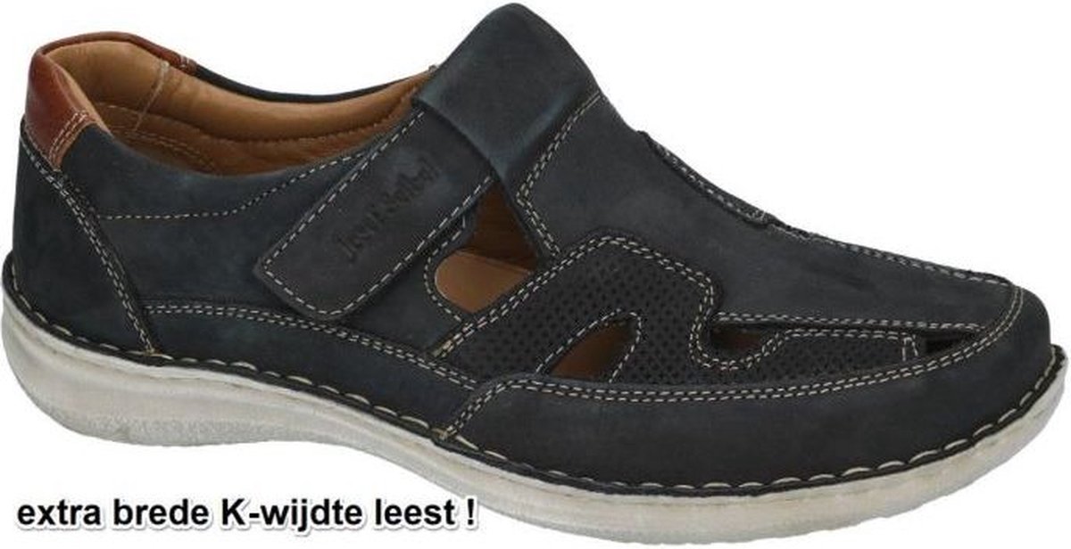Josef Seibel -Heren - blauw donker - sandalen - maat 49