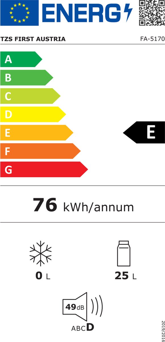 TZS First Austria 5170 Elektrische Koelbox - Koelen en Warmhouden - 32 Liter - Grijs/Wit