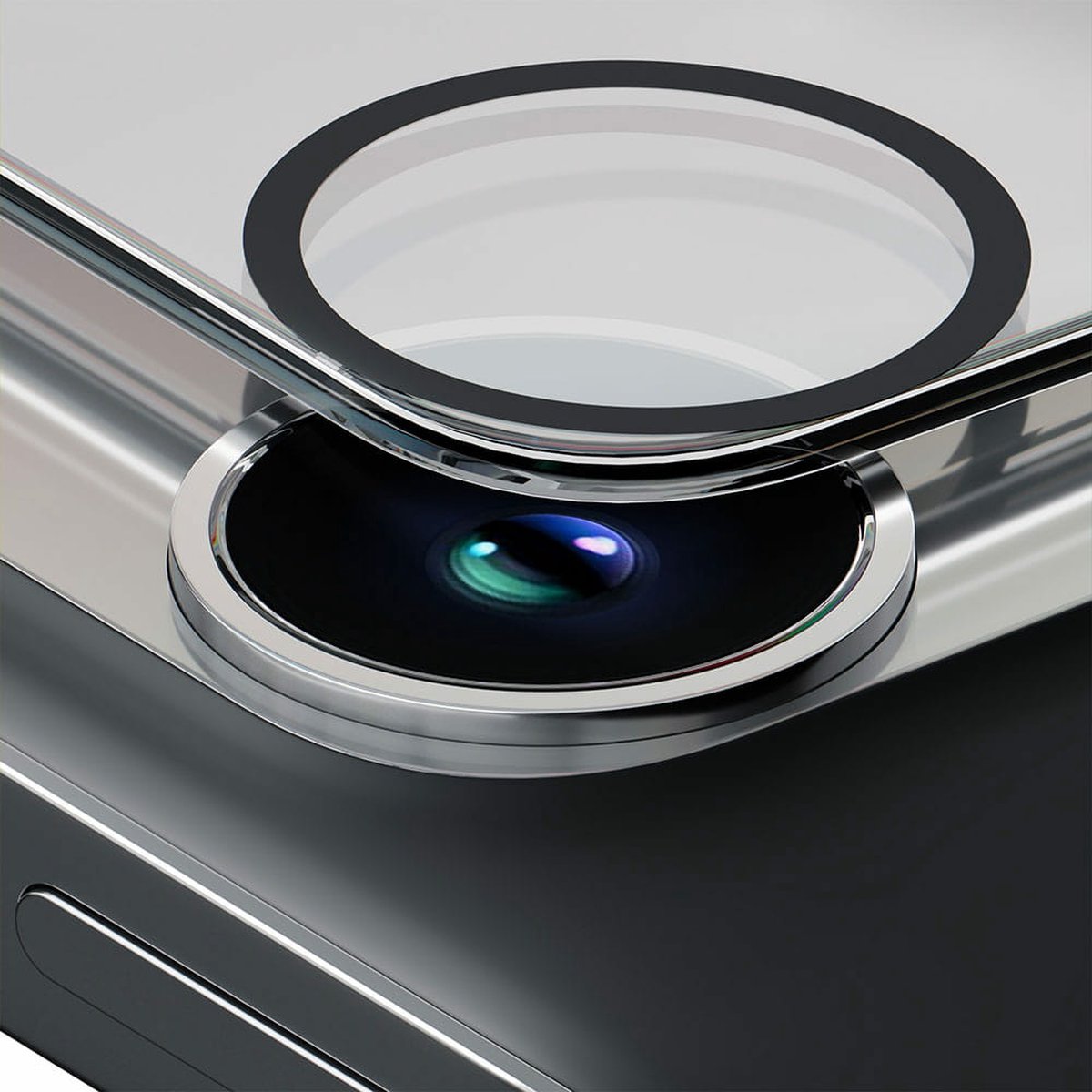 3Mk Full Cover Lens Pro Case Voor Apple Iphone 11, 12 Mini Met Lensbescherming
