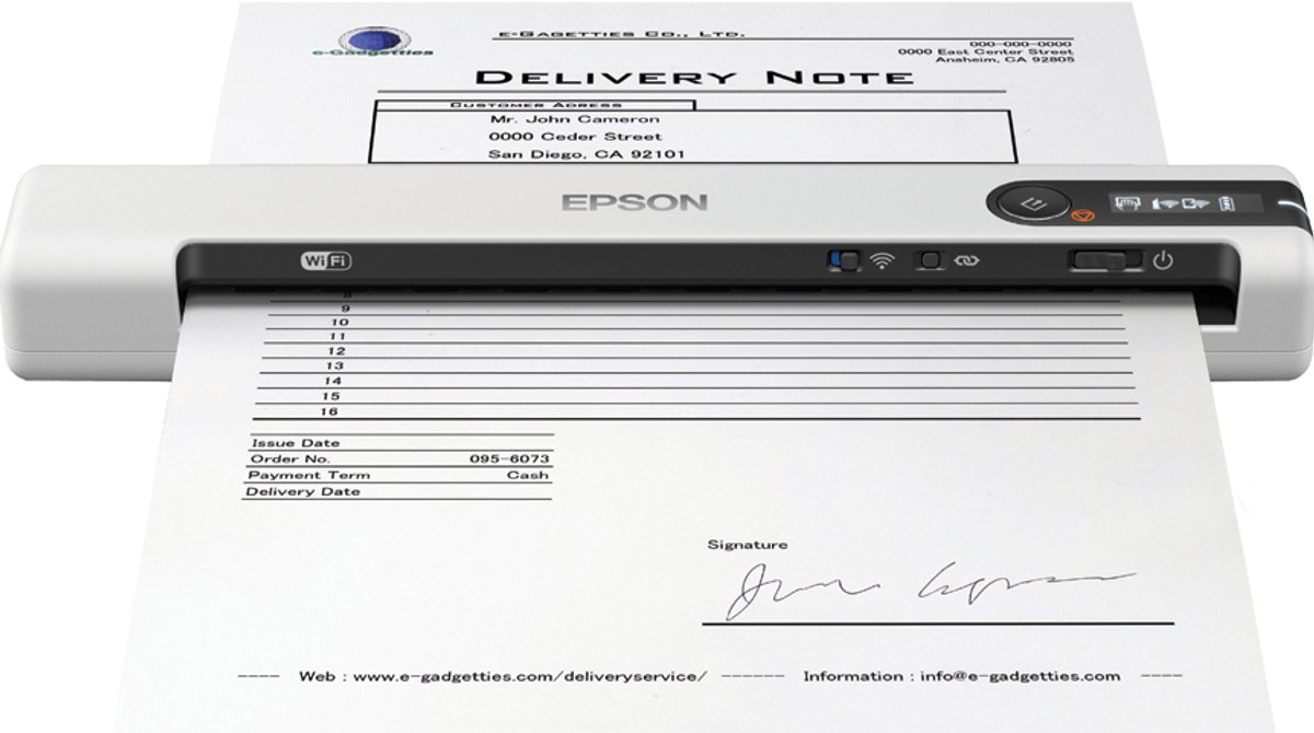 Epson Scanner WorkForce DS-80W (B11B253402)