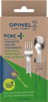 Ménagère 3 pièces Opinel Picnic Plus - Accessoires Plein air -