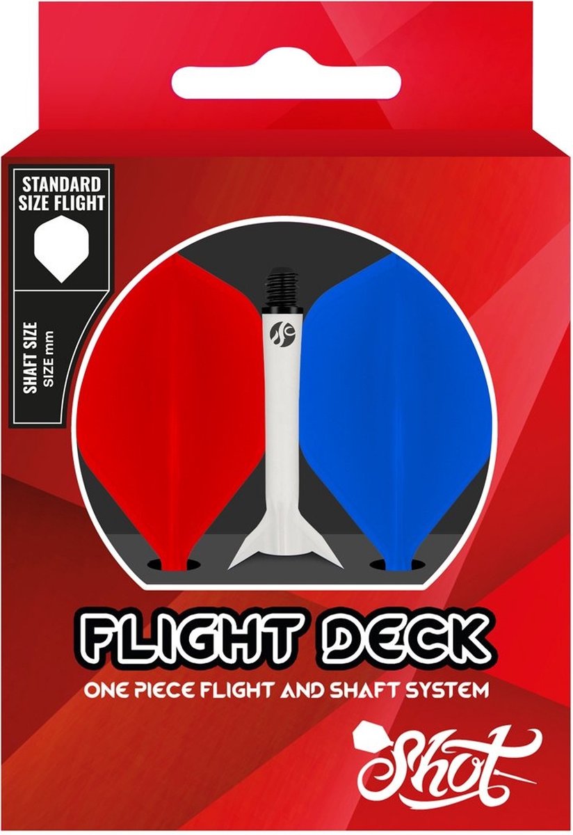 Shot Flight Deck System USA NO2 - Dart Flights